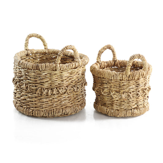 Laude Mand Naturel Set van 2